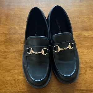 Black Loafers - lightly worn